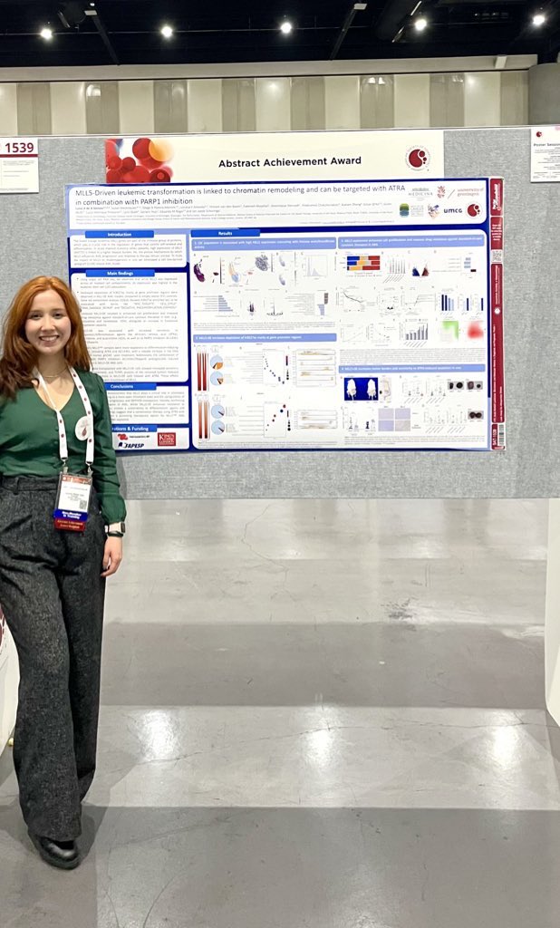 luisesimoes's tweet image. Honored to receive the Abstract Achievement Award at #ASH24 ! I’m  grateful to everyone who stopped by for the insightful discussions and to all the collaborators who made this work possible. Thank you! @SchuringaLab @ASH_hematology
