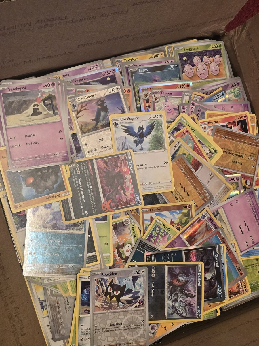 Commons4Kids's tweet photo. Huge shout out to #C4KFamily member Alex G. from South Dakota for three massive boxes of #Pokémon, #Magic and #OnePiece cards to start of 2025 on the right foot!!!! https://t.co/ql4O7vFg6X