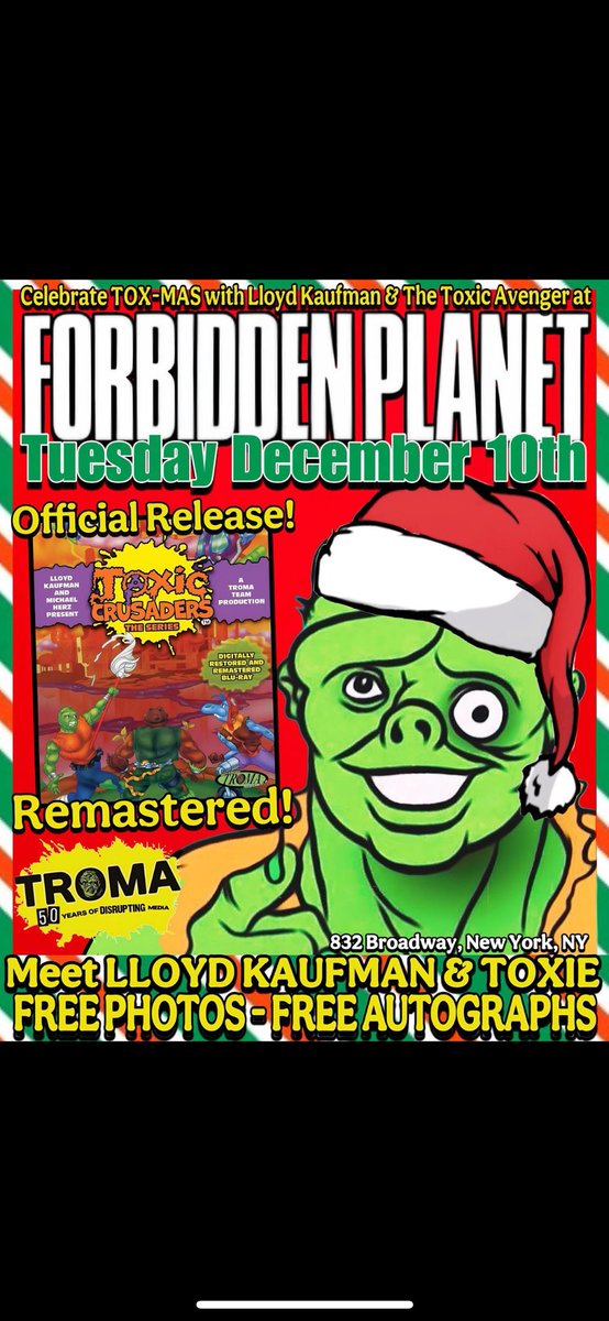 Lloyd Kaufman tweet media