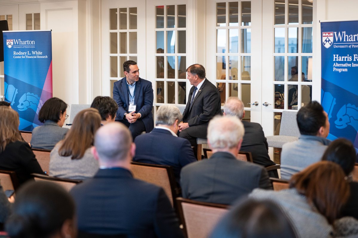 Today, <a href="/Wharton/">The Wharton School</a> gathers finance leaders to engage at the #FutureOfFinance Forum in Washington DC. Here, we navigate this transformative moment in global finance, discussing AI, digital assets, cybersecurity, and more. #WhartonFinance

whartonfutureoffinance.com