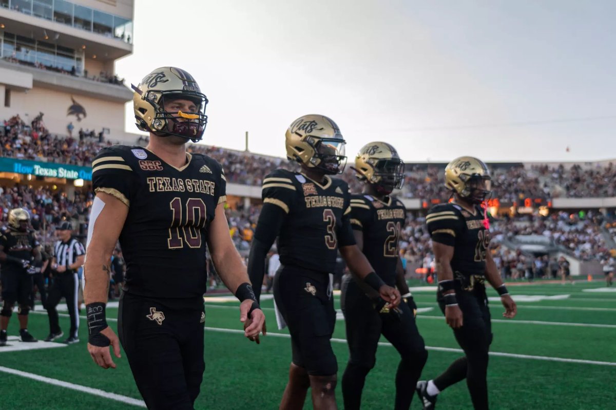 Blessed to receive an offer from Texas State