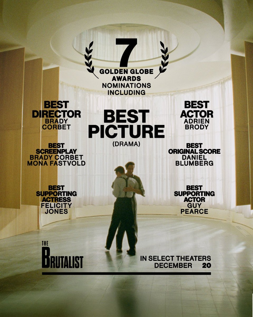 The Brutalist tweet media