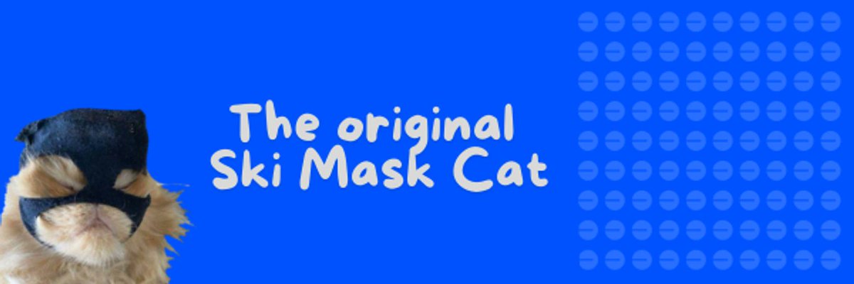 The new cabal $SKICAT (40M) on <a href="/base/">Base</a> looks creepy asf, very ominous vibes. 

The OG Ski Mask Cat $SKIC (500k), which was launched over a year ago just got CTO'd today. 

OG $SKIC looks MUCH more normie friendly and fits the Base branding and community a lot better. 

I aped.