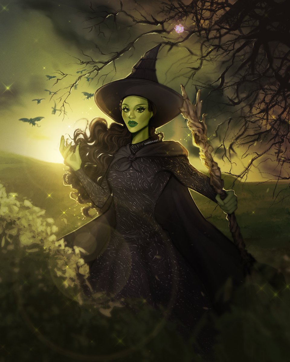 adeexart's tweet photo. everyone deserves a chance to fly 💚

#wicked #wickedmovie #elphaba https://t.co/9WIPwoo4EC