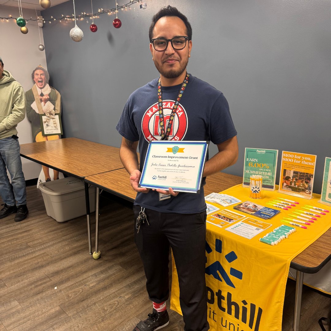 Foothill Credit Union tweet media