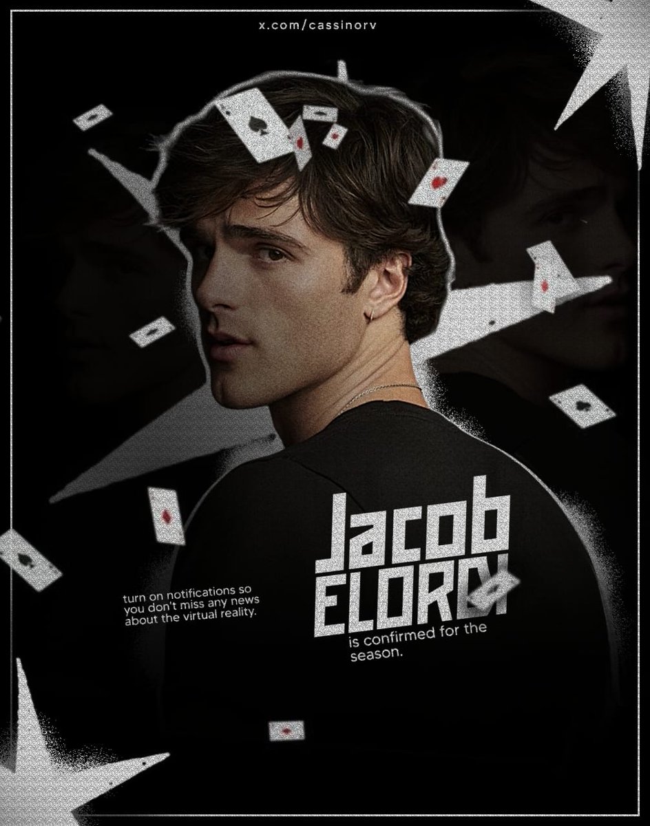 cassinorv's tweet photo. #cassinorv | 𝘱𝘭𝘢𝘺𝘦𝘳 7
— Jacob Elordi [@jacobcassino]
que a sorte esteja com você, querido! https://t.co/XX6u4StHjI