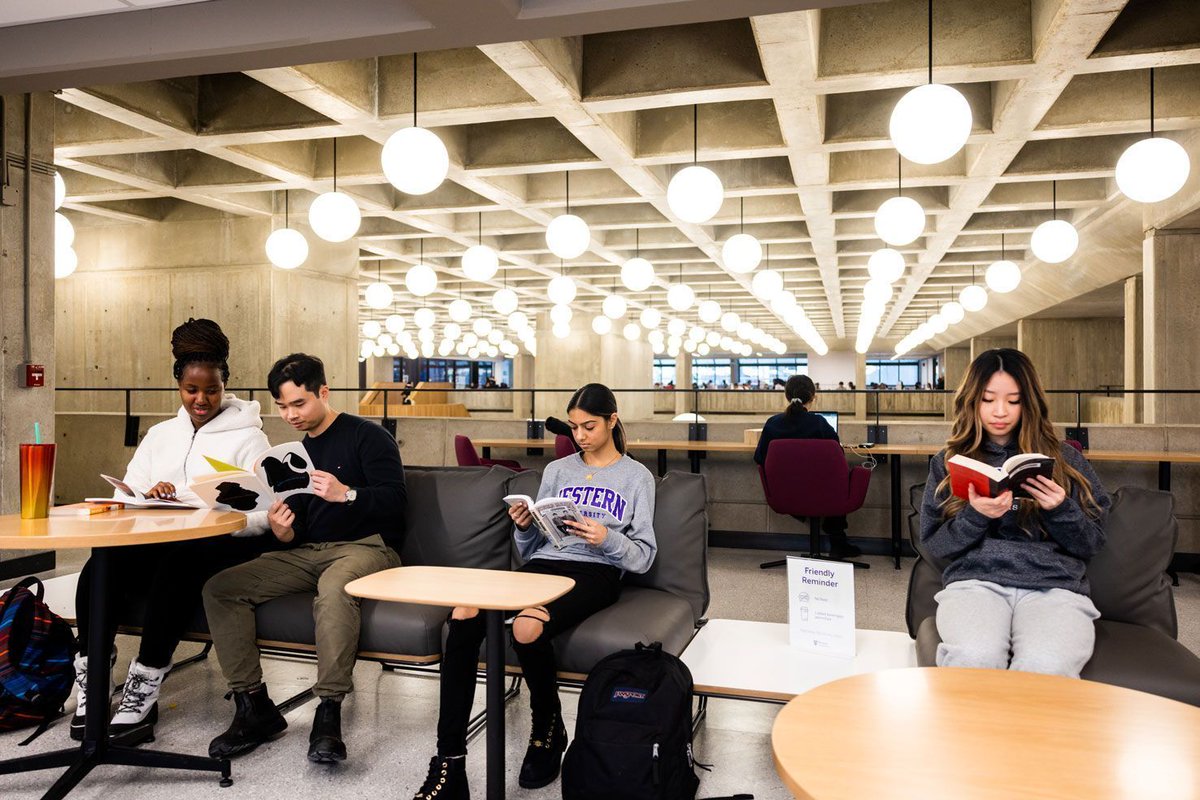 Western Libraries (@westernulibs) on Twitter photo 📚✨🕒📖 Finals are here, and so are our extended exam hours! Weldon and Taylor Library are now open longer to help you ace those exams. Have a look at our updated schedule & happy studying! buff.ly/3APanCb #WesternU
<a href="/westernuSE/">Student Experience</a> 📚✨🕒📖 Finals are here, and so are our extended exam hours! Weldon and Taylor Library are now open longer to help you ace those exams. Have a look at our updated schedule & happy studying! buff.ly/3APanCb #WesternU
<a href="/westernuSE/">Student Experience</a>