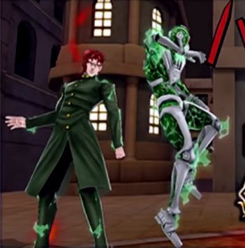 daily_kakyoin's tweet photo. Kakyoin in the diamond records game https://t.co/RCqncwviLn