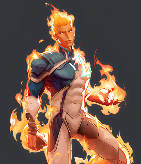 RivalsLeaks's tweet photo. Better image for Human Torch🔥
(also had to upscale cuz blurry from game files)
#MarvelRivals https://t.co/YZ7JXJi0tO