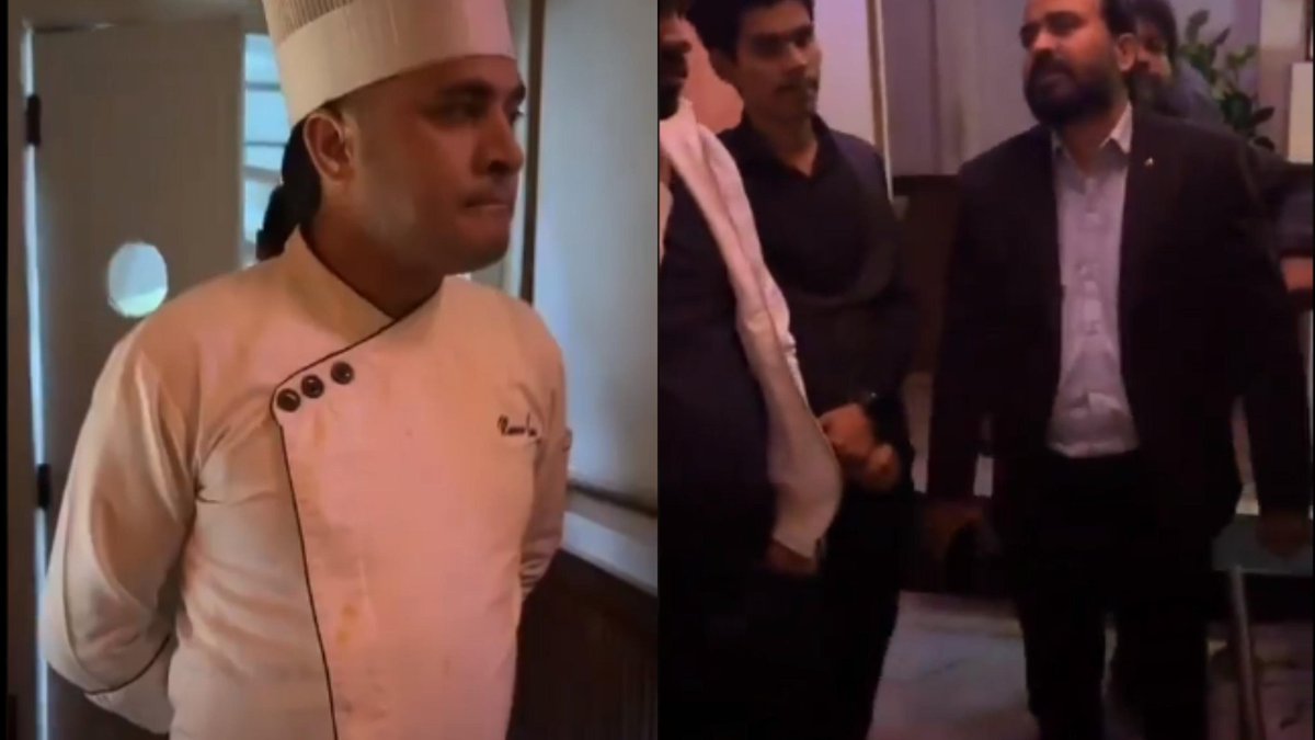 NewsAlgebraIND's tweet photo. SHOCKING NEWS 🚨 Restaurant staffs Sultan & Asif served Chicken to a Jyotish's Family in Meerut.

Family had ordered Veg Food. The dishes were reportedly placed on the table when loud music was playing. 

When the family tasted the dish, they realised it was non-vegetarian.

Despite apologies from the waiter and the manager who were Muslims by faith, Family have filed complaint.

Investigation On 🔥