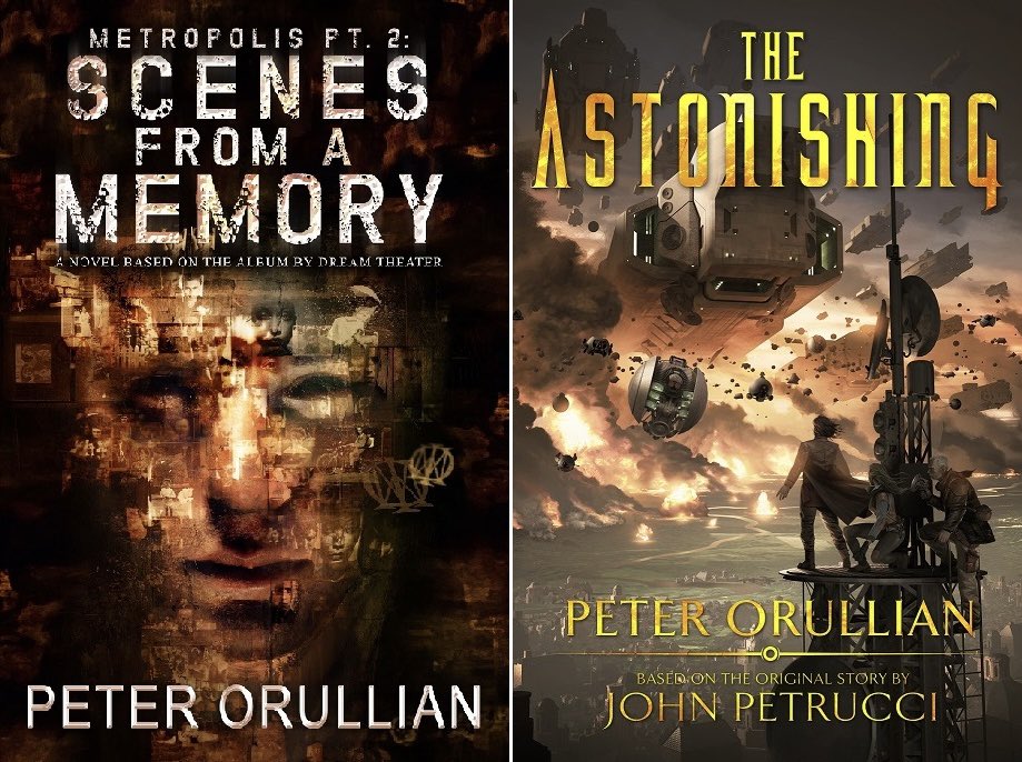 PeterOrullian's tweet photo. Book Bundle Deal! My novelizations of Dream Theater’s Scenes from a Memory and The Astonishing, at a bundle price discount on my website:
https://t.co/imhARCoW73
Christmas present idea. And I sign all the books.
#dreamtheater #johnpetrucci #scenesfromamemory #theastonishing https://t.co/KqdmzGgZsj