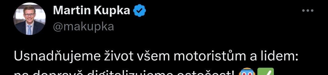 Líbí se mi to odlišení motoristů a lidi