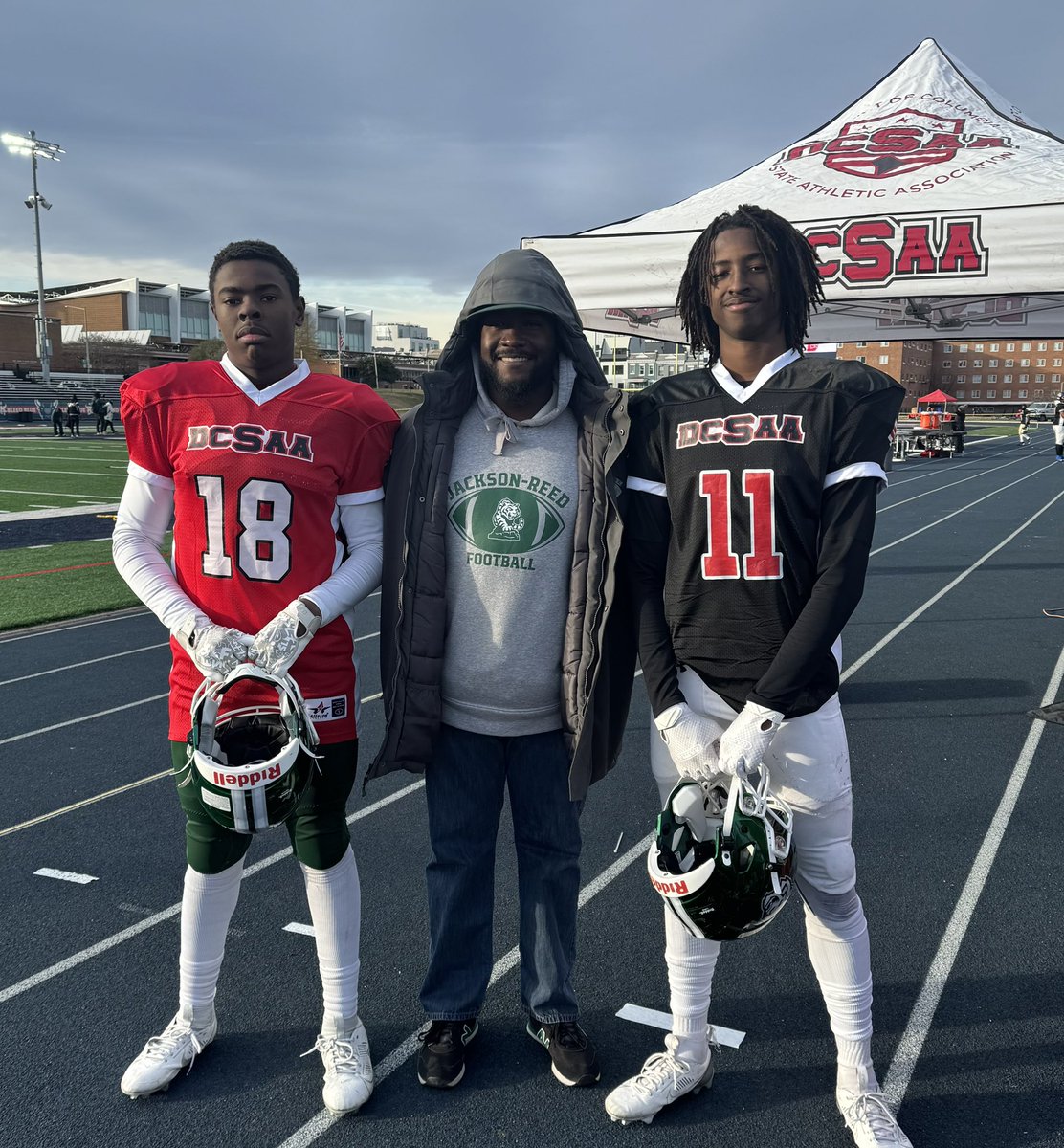 Shoutout to our DCSAA All-Stars Aidan and Cole! 🏈💪 Your hard work, dedication, and talent on the field have made us all proud. Keep shining and inspiring our community. The future is bright! 🌟 #DCSAAAllStarSquad#ProudTigers