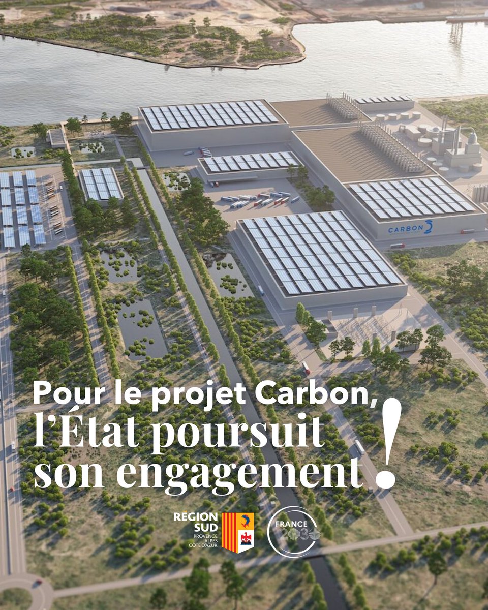 Renaud Muselier (@renaudmuselier) on Twitter photo 4 millions d’€ pour Carbon : une bonne nouvelle pour l'emploi et la réindustrialisation en Région Sud 👏
Avec France 2030, c’est la souveraineté française en matière de production d’énergie qui avance !
Merci à <a href="/MichelBarnier/">Michel Barnier</a>, @Antoine_Armand et <a href="/BrunoBonnellOff/">Bruno Bonnell</a> pour le 4 millions d’€ pour Carbon : une bonne nouvelle pour l'emploi et la réindustrialisation en Région Sud 👏
Avec France 2030, c’est la souveraineté française en matière de production d’énergie qui avance !
Merci à <a href="/MichelBarnier/">Michel Barnier</a>, @Antoine_Armand et <a href="/BrunoBonnellOff/">Bruno Bonnell</a> pour le