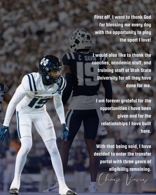 Thank you Utah State💙.

Mark 11:24 
“I tell you, you can pray for anything, and if you believe that you’ve received it, it will be yours.”