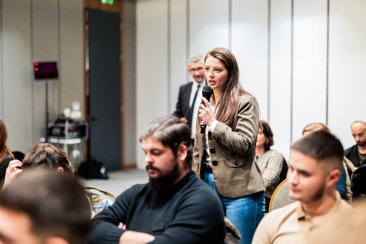 NDIKosovo's tweet image. 🌐Participants of the Youth Information Integrity Academy (YIIA) learned more about the ways disinformation affects relationships between communities and discussed strategies for identifying and countering harmful narratives.

#DISICON8 #TechTruthTrust #NDIKosovo #USAIDKosovo