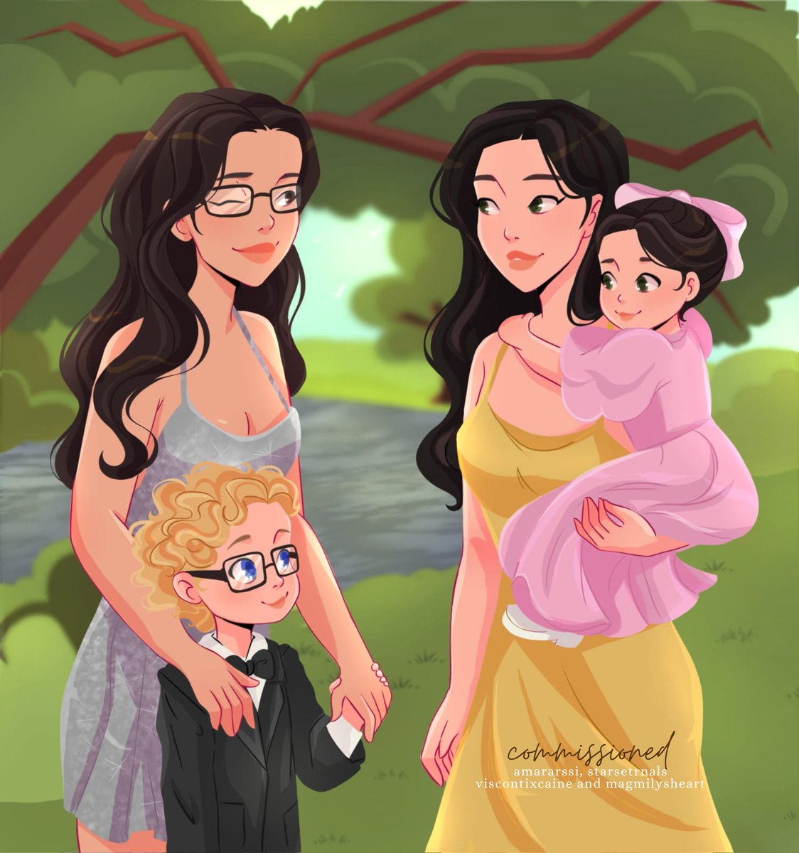 “They'd met as friendless, lonely people and found a family with each other.”

amara rossi, tempest maroni, morana vitalio and xander caine 🤍