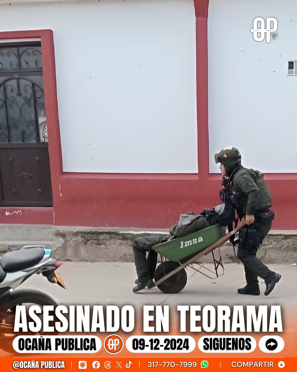 LUISOVERGEL's tweet photo. Esto es paz? Esto es barbarie, los que caen de lado y lado, todos colombianos, solidaridad con @PoliciaNteSder @PoliciaColombia https://t.co/nhs4JUbxw4