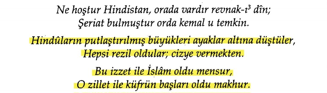quduri_'s tweet photo. Hâce Emîr Hüsrev ed Dihlevî (r.h.) Hindistan hakkında şiirinde şöyle buyurur: ⬇️
.
Bunlar sadece Hanefi Müslümanlardır
Ki gönülden dört mezhebi de ihlasla severler
Şafii'lere kızmazlar, Zeydiye'yi sevmezler
Ehl-i Sünnet ve'l Cemaat'e gönülden bağlıdırlar... https://t.co/qUJ8pPTrLZ