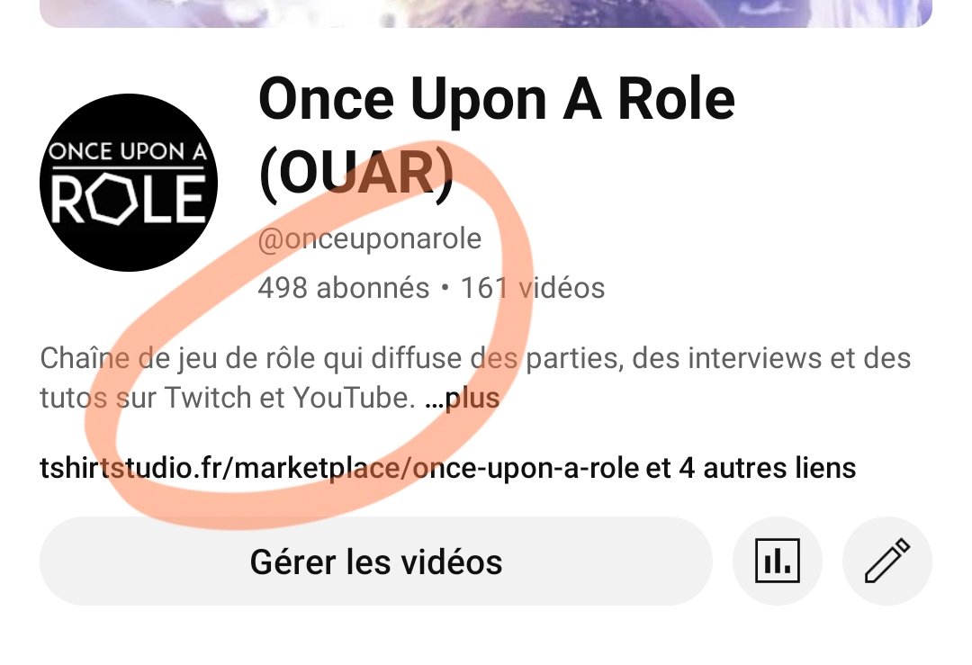 Plus que 2 abonnés avant les 500 sur youtube ! Venez les amis rolistes ! L'accueil sera bon ! 
➡️ Soirée jdr dnd sur notre chaîne Twitch ce soir à 20h30 !
#rpg #jdr #jeuderole #roliste #roleplaying