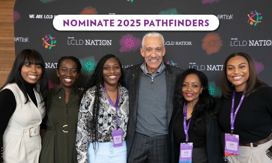 LCLDNation's tweet photo. LCLD Members, there's 1 month left to nominate your 2025 Pathfinders and Fellows! 🌟 Don't miss out on the chance for your future leaders to elevate their skills and build connections.

🟣 Nominate Pathfinders: https://t.co/mBsdui6EBg
🟠 Nominate Fellows: https://t.co/GDPluyc2zA https://t.co/I5effnnVK0