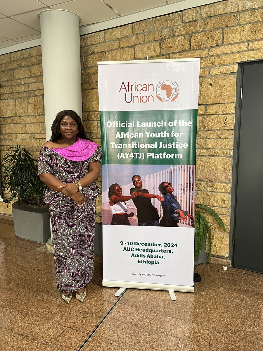 arrey_claudia's tweet photo. Day one of the official launch of the AY4TJ Platform.
I had the pleasure of sharing my perspective on the Role of Youth in TJ Processes, drawing from practical experiences in the Cameroonian context.

 @AUC_PAPS 
@UsanyOdum @EugeneBakama @ATJLF_ https://t.co/M8SlFlNVIu