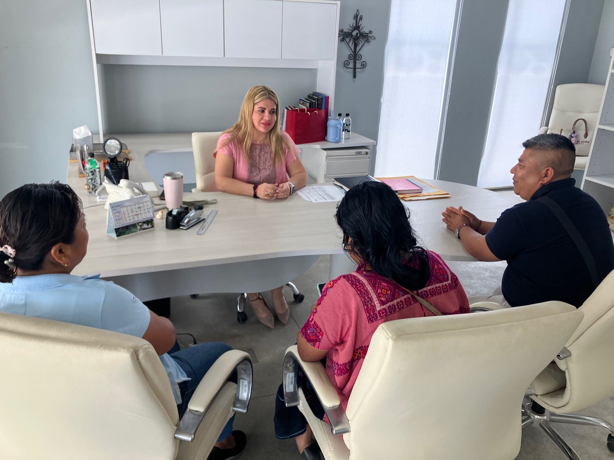 Desde las primeras horas de su administración la titular del Icadech, licenciada Marisol Urbina Matus, ha comenzado su labor a favor de las personas artesanas de Chiapas. #NuevaERA