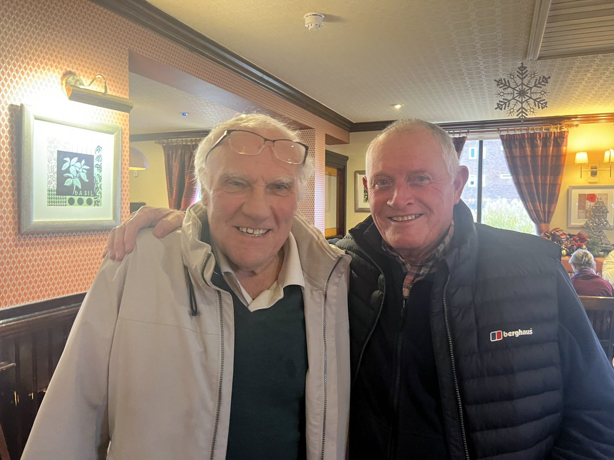 A carvery lunch with our 1960’s teammates - Colin Tyrer #708 &amp; Wilf Briggs #733 <a href="/RLCares/">RL Cares</a>