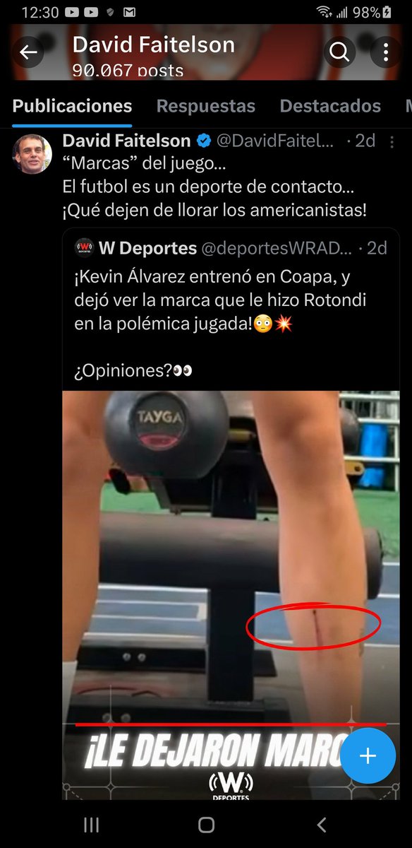 byhdzedu's tweet photo. @DavidFaitelson_ Ahora quien es el que llora ? De esa jugada nadie habla pinche periodista doble moral jajajajajaja a chupar vga toda la semana https://t.co/et2D9vVNj8