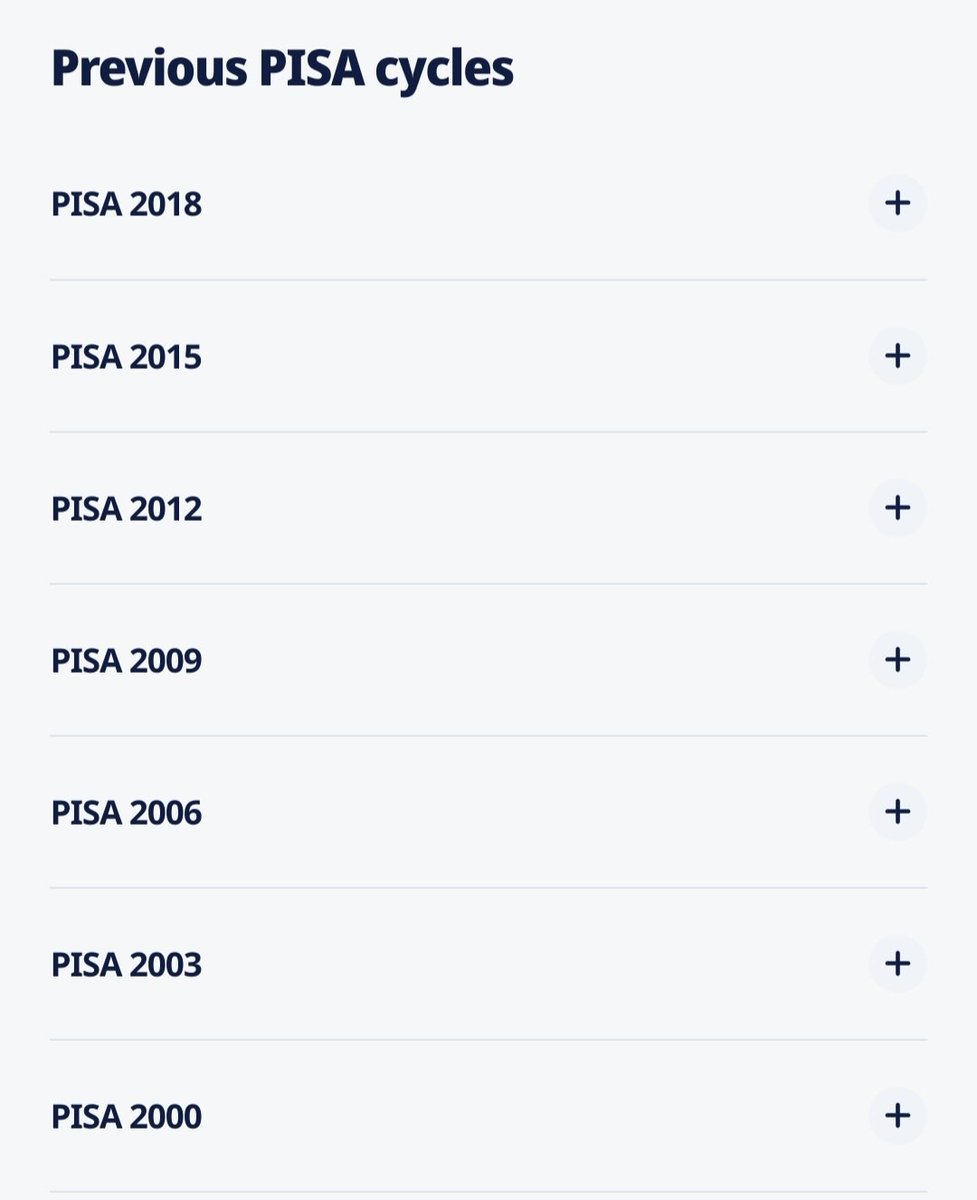 productofbc's tweet photo. @JordanD74823364 @MikesUsername77 @marissenmark PISA isn't done annually. 2022 is the most recent assessment. Typically, they do it every 3 years, but maybe with Covid they delayed 2021 to 2022.  I assume the next assessment will be in 2025 &amp; released in 2026.
2022 was released in December of 2023. https://t.co/xrdb1pPir0