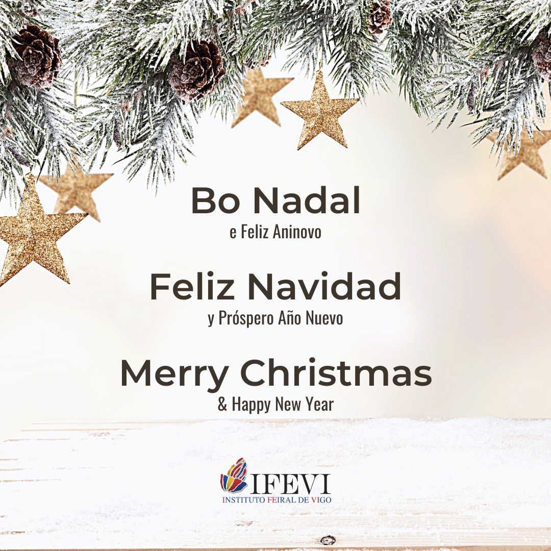 Inst. Ferial de Vigo (@ifevi) on Twitter photo BO NADAL ✨🎄💫
FELIZ NAVIDAD 🎁🎉🌟
MERRY CHRISTMAS 🌍❄️❤️ BO NADAL ✨🎄💫
FELIZ NAVIDAD 🎁🎉🌟
MERRY CHRISTMAS 🌍❄️❤️