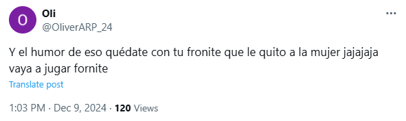 Dasgab5's tweet photo. @OliverARP_24 @FabriXD18658735 @LoncheDeHuevito Si piensas que esto es "burla" es que algo anda mal por ahi, daria pena pensar que tienes mas de 18 años asi que mejor pensare que todavia eres menor por ese pensamiento alamos https://t.co/GNHS0C6Mqa