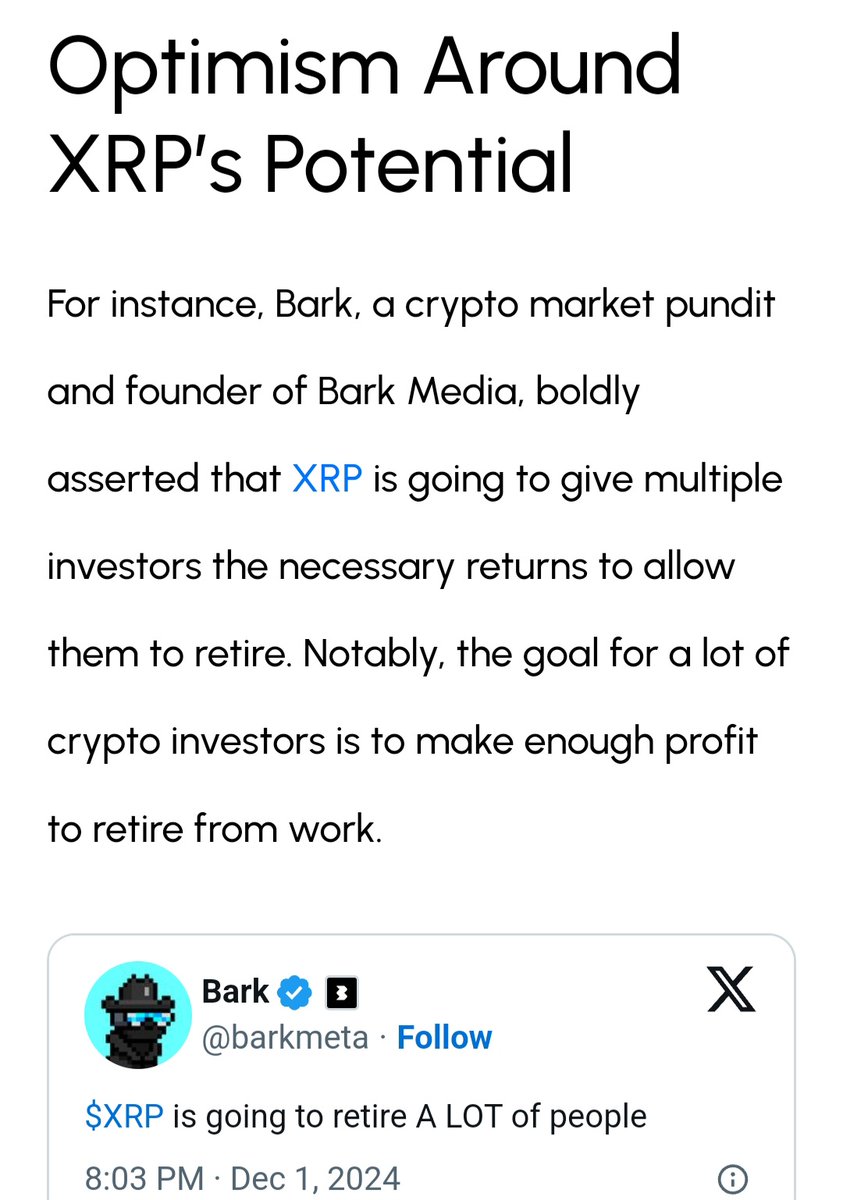 mrnguyen007's tweet photo. 🚨 🚨 🚨:

Pundit Says XRP Will Retire a Lot of People: Here's How. 🪙 💰 

#XRP #RLUSD #XRPETF 💎 💎 💎 💎 💎 💎 💎 💎 💎 💎 https://t.co/Sjc4TTvghP