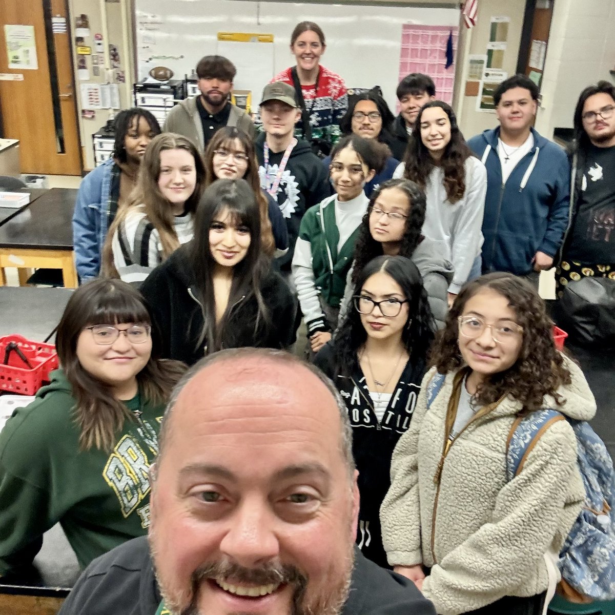 Principal_CK's tweet photo. Day 71 of #180daysofjoy is for our Student Ambassadors. I got a chance to spend a half an hour getting their feedback and being reminded of how incredible Bryan High students really are. #wearebryan #ManyBearsOneBryan https://t.co/EKszy9oeB2