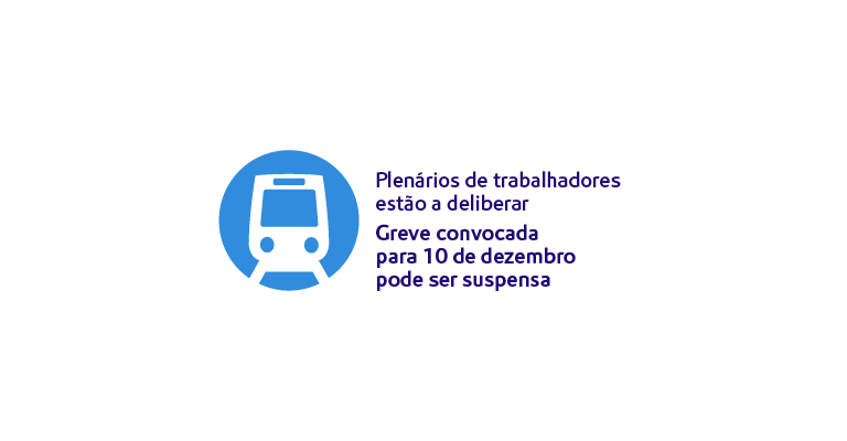 metro_lisboa's tweet photo. ℹ️ Greve convocada para 10 de dezembro pode ser suspensa

👉 Saiba mais aqui: https://t.co/9eJh43hCt6

#MetroLisboa https://t.co/WnwC4WOq99