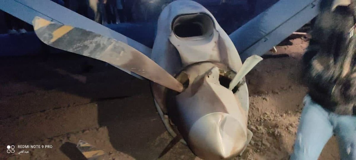 clashreport's tweet photo. BIG: PKK/YPG terror group claimed they shot down Turkish ANKA UCAV in Syria today. 

But, they in fact shot down American MQ-9 Reaper. https://t.co/kcUZDyRmmE