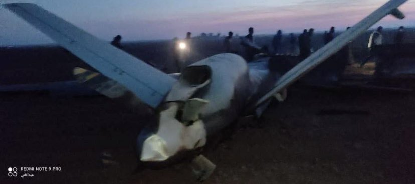 clashreport's tweet photo. BIG: PKK/YPG terror group claimed they shot down Turkish ANKA UCAV in Syria today. 

But, they in fact shot down American MQ-9 Reaper. https://t.co/kcUZDyRmmE