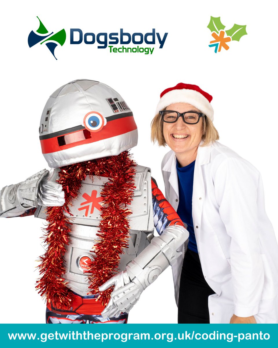 gwtp_uk's tweet image. We're delighted to announce that the fabulous team at @DogsbodyTech have gifted a 3 Bears Coding Panto!
Thank you for your generous sponsorship and for supporting us to inclusively inspire the tech innovators of the future.
#ESG #CodingPanto #KS1 #LKS2 #CAS