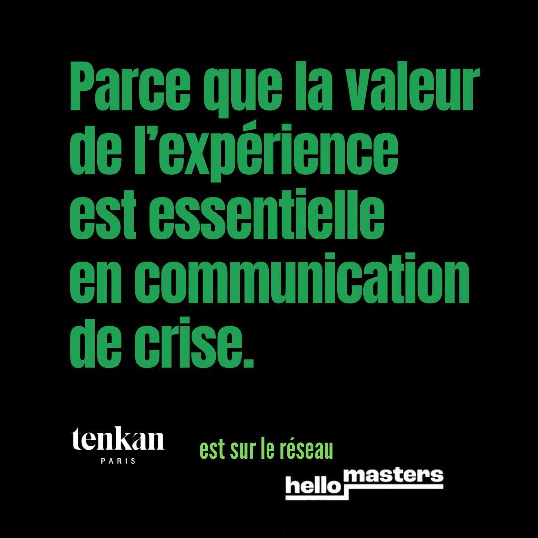 fredfougerat's tweet image. Vous avez plus de 20 ans d’expérience professionnelle ? Vous aussi rejoignez maintenant #HelloMasters, le premier réseau réservé aux cadres et dirigeants expérimentés.

#Communication
#ComDeCrise
#RéseauxSociaux 

✅ hello-masters.com
