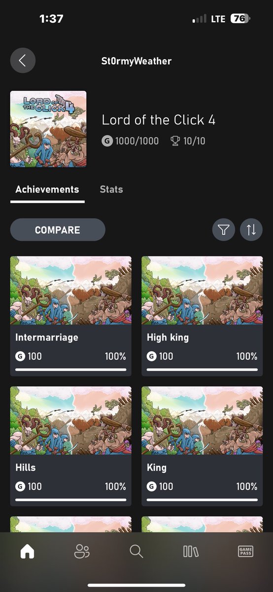 jenapher6's tweet photo. #LordoftheClick 1,3,and 4 completed✅ Just one more left to get the series done. Just a little over 3k left to the 2 million. Thanks to @AchievementLand for the guides!💚 https://t.co/c5xVFIRDfr