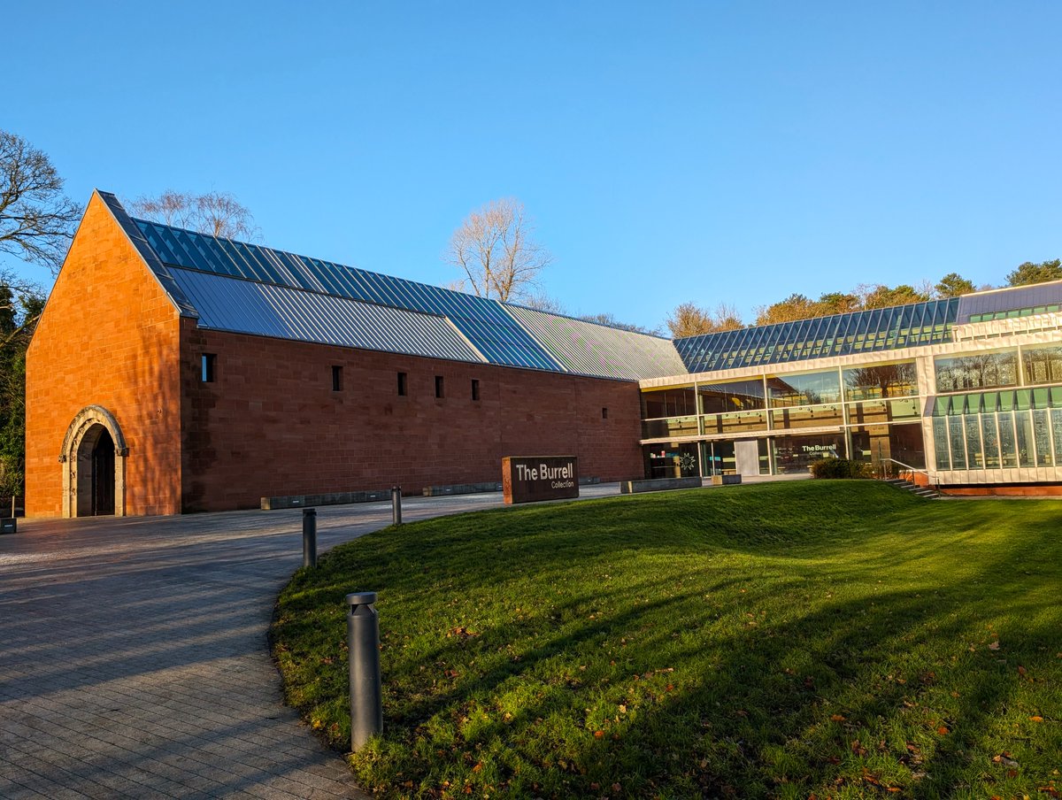 TourGlasgow's tweet photo. Tonight, I am reporting on #Glasgow's #Burrell Collection consequent upon the #museum building being awarded 'best building' status by the Royal incorporation of #Architects in Scotland:https://t.co/IJ1aBy5C8D https://t.co/xVSWFZPMuP