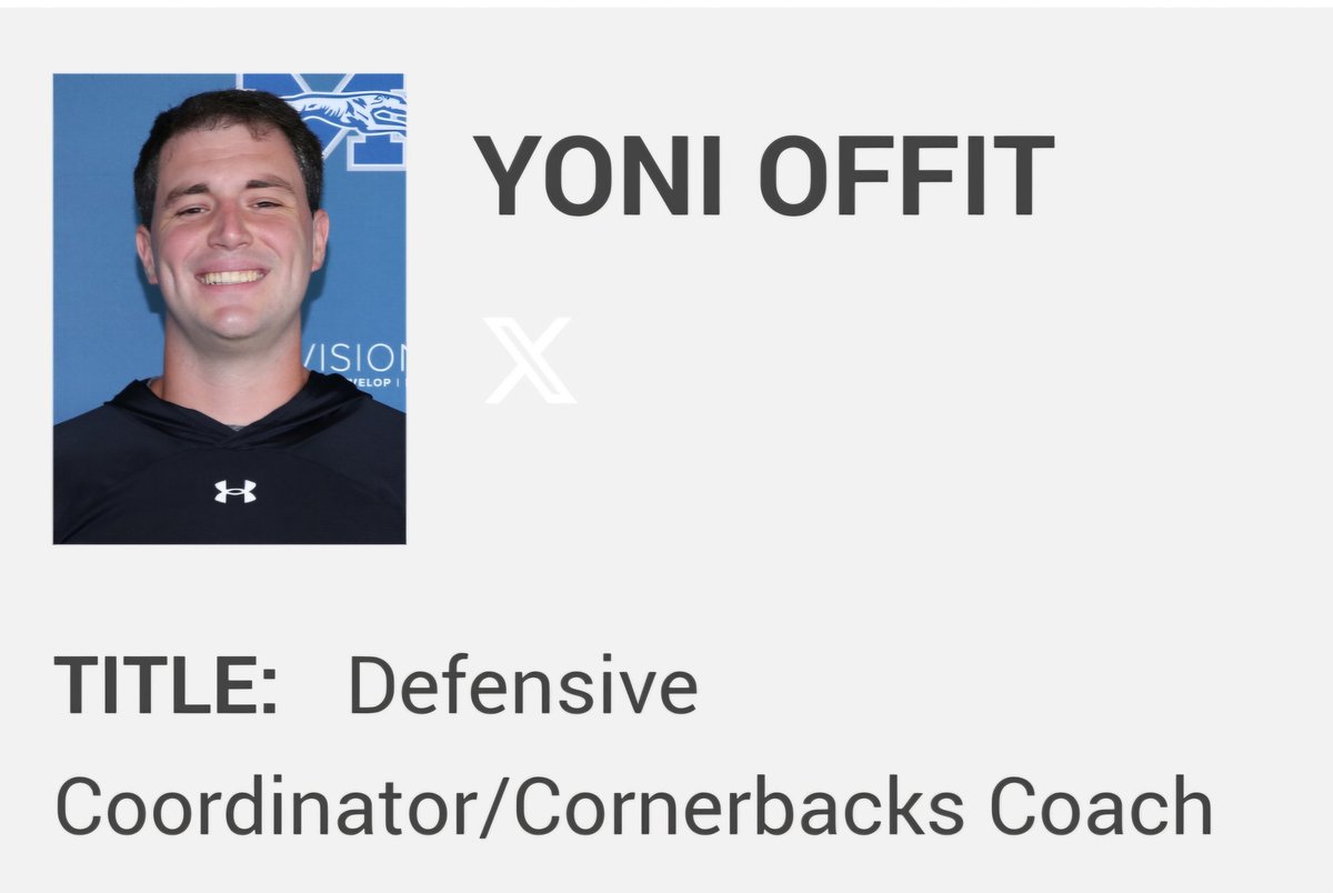 Zoran Milich (@footballmonty) on Twitter photo 🚨 A special thanks to <a href="/CoachYoniOffit/">Yoni Offit</a> of <a href="/MoravianFB/">Moravian Football</a> for stopping by today to learn about our 🏈 program‼️
#TAG #AllWeGot
<a href="/Eamonn_Kyler/">Eamonn Kyler</a>
<a href="/LandenDikker/">Landen Dikker</a> <a href="/CoachLongMUFB/">Jeff Long 🏈</a> <a href="/PrincipalPino/">Heather Pino-Beattie</a> <a href="/MHSCougarSports/">MHS Athletics</a> <a href="/seancarty9/">seancarty9</a> <a href="/DanAgs52/">Dan Aguilar</a> <a href="/CoachPops19/">Matt Popadiuk</a> 🚨 A special thanks to <a href="/CoachYoniOffit/">Yoni Offit</a> of <a href="/MoravianFB/">Moravian Football</a> for stopping by today to learn about our 🏈 program‼️
#TAG #AllWeGot
<a href="/Eamonn_Kyler/">Eamonn Kyler</a>
<a href="/LandenDikker/">Landen Dikker</a> <a href="/CoachLongMUFB/">Jeff Long 🏈</a> <a href="/PrincipalPino/">Heather Pino-Beattie</a> <a href="/MHSCougarSports/">MHS Athletics</a> <a href="/seancarty9/">seancarty9</a> <a href="/DanAgs52/">Dan Aguilar</a> <a href="/CoachPops19/">Matt Popadiuk</a>