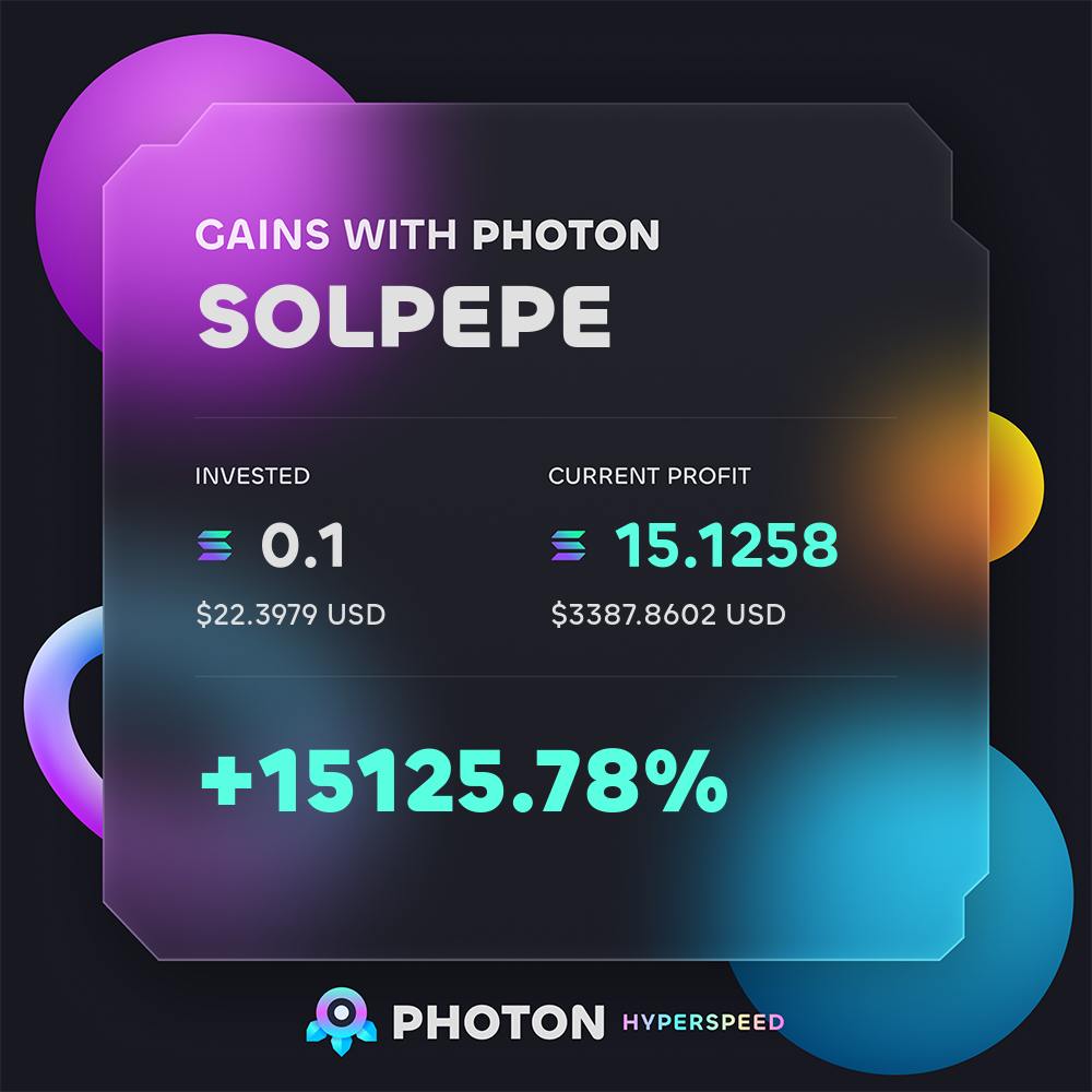 ShrazCrypto's tweet image. $22 -&amp;gt; $3,500 on $SOLPEPE

Drop sol wallets below 👇
