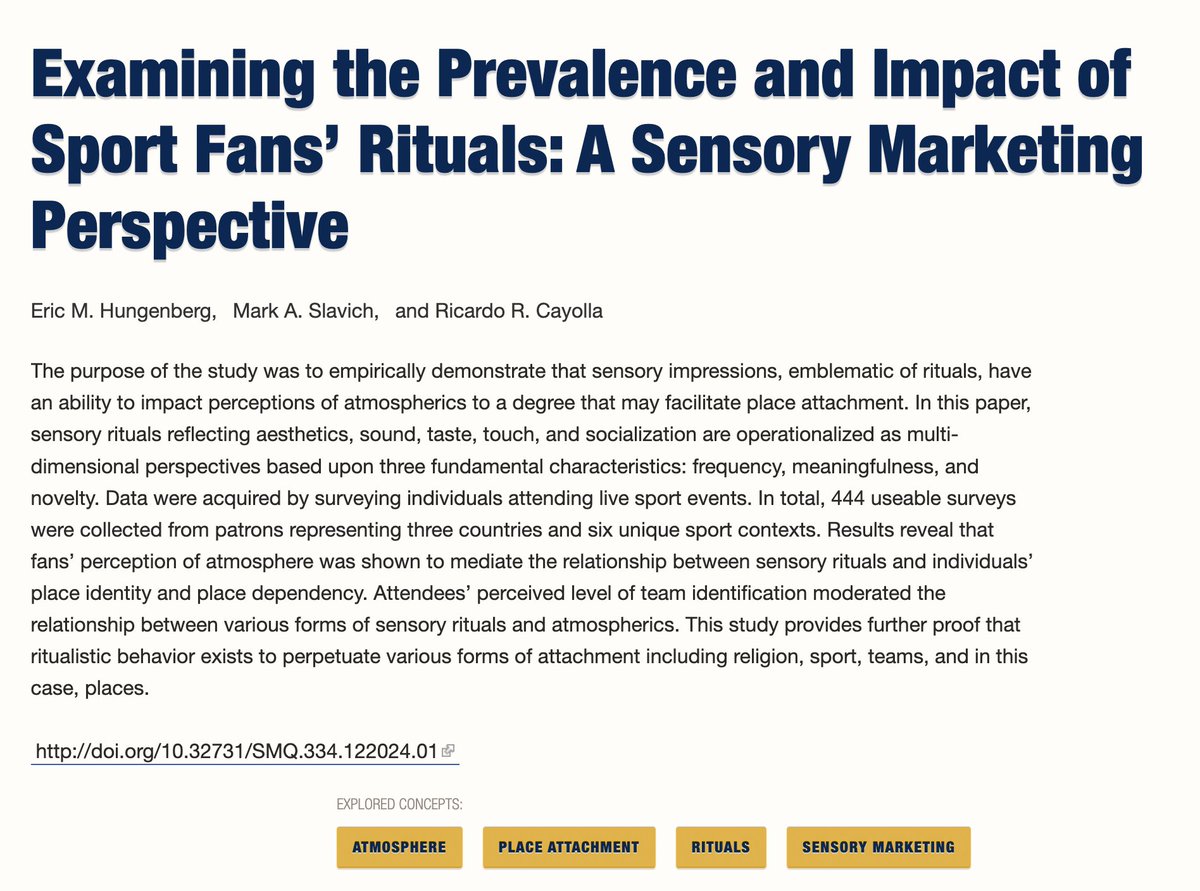 Sport Marketing Quarterly (SMQ) tweet media