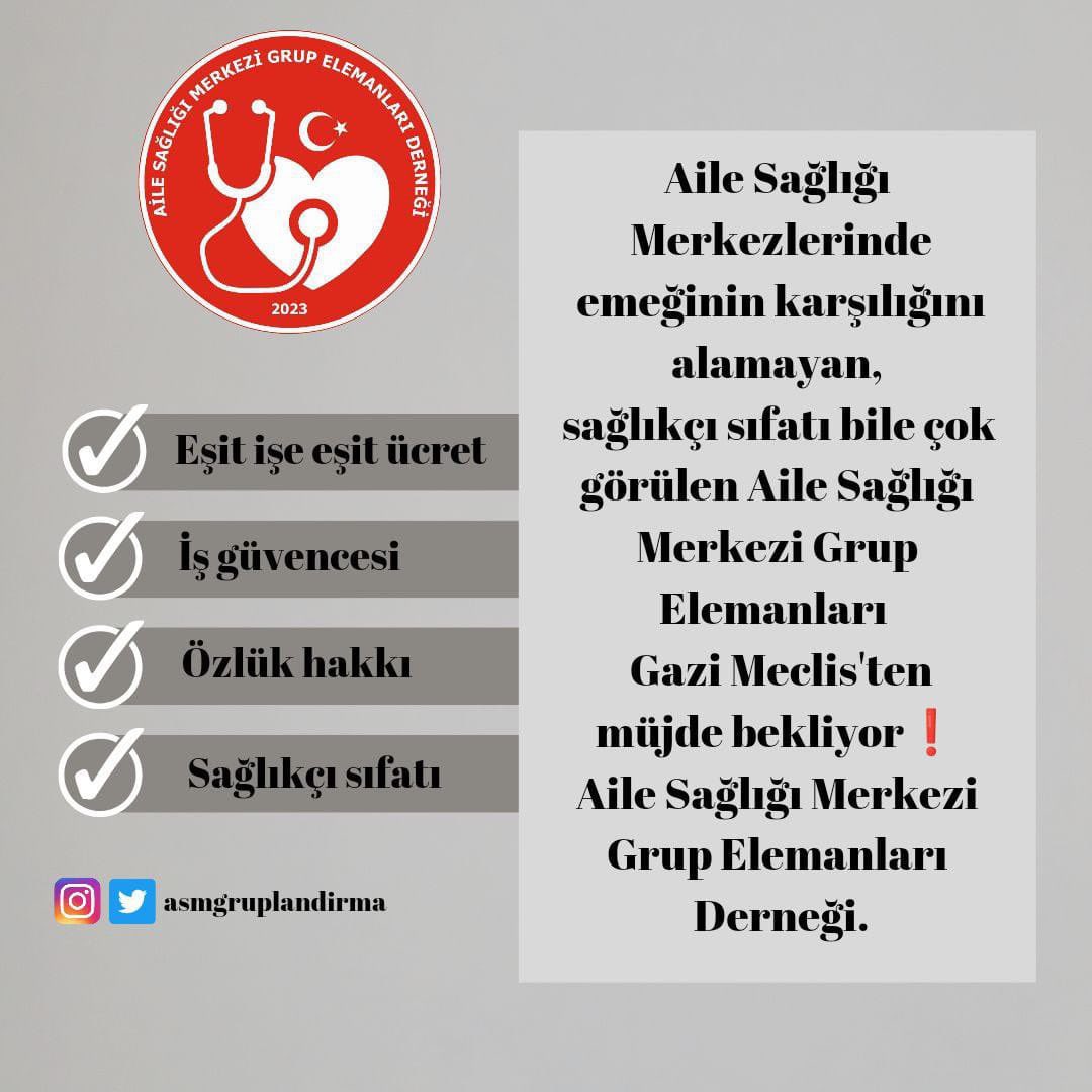 Her kadro gelişinde kapsam dışı bırakıldık kadro lütuf değil haktır

#AsmGrubaKadro