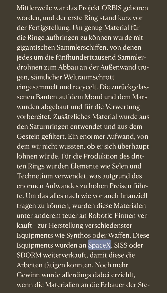 mmvansteinen's tweet photo. @elonmusk @elonmusk Mit ORBIS begann alles: Recycling von Weltraumschrott, Abbau auf Mars &amp; Mond, Elemente wie Technetium teuer verkauft. Der Traum: galaktische Infrastruktur für die nächste Stufe der Menschheit. https://t.co/OCd37JxIPe