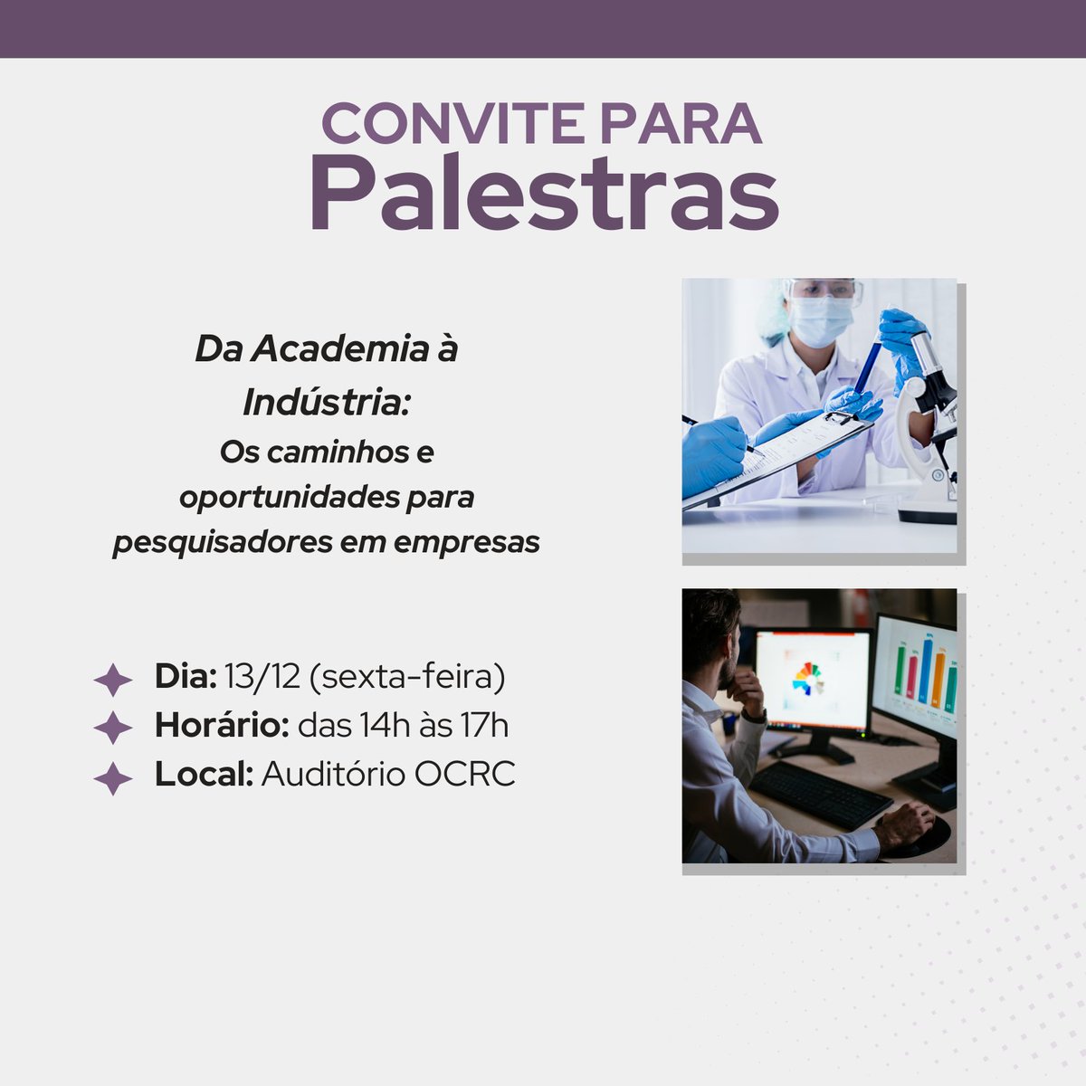 Saiba mais: ocrc.org.br/ocrc-oferecera…
