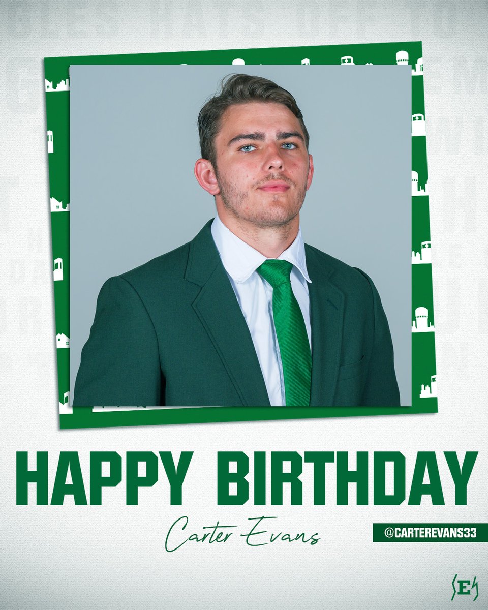 EMUFB's tweet photo. Happy Birthday, @carterevans33!

#ETOUGH ⛓️ https://t.co/46E4NAUpjF