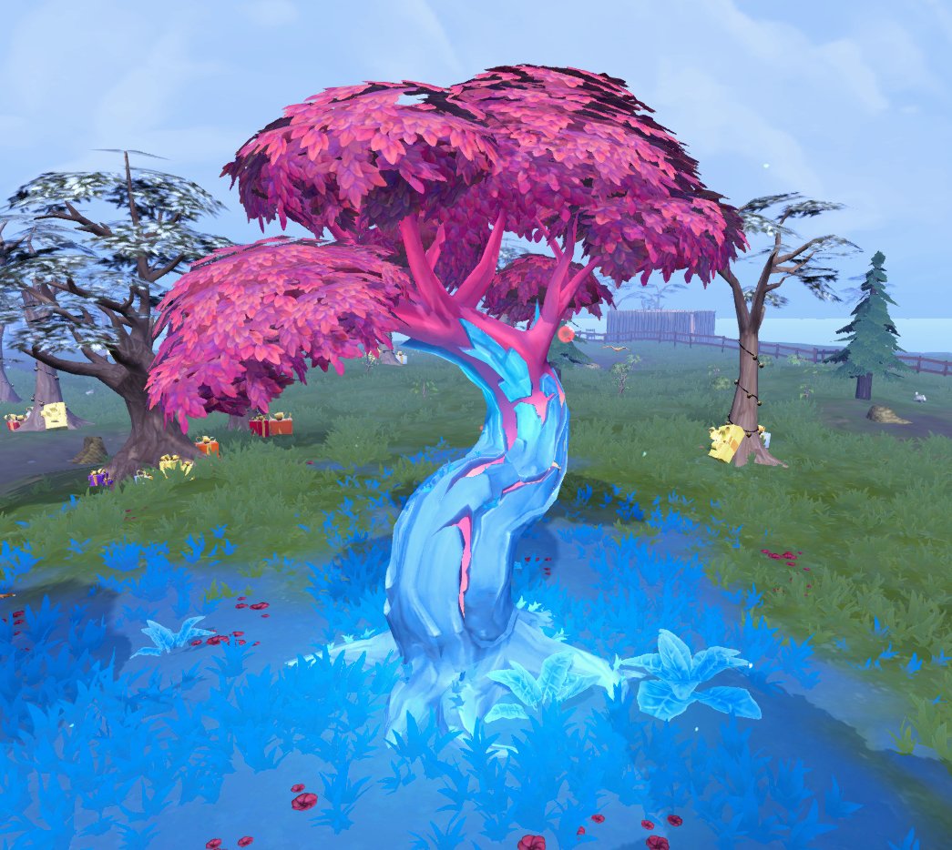 SoockLove's tweet photo. 110 Woodcutting is here! So here's a little thread with feedback/thoughts on it!  

First of all, the new trees look very pretty. So does the Lumberjack's Intuition, the new call to action mechanic. https://t.co/mCKG8HjBQd