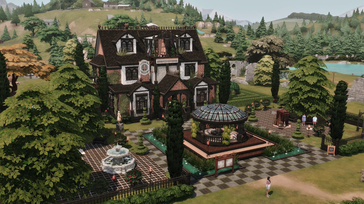 VelvettBYT's tweet photo. I have a new build vid out - it's for the gorgeous Tarot Bar I built for the #PopulatePlanetSims collab, focused on #Sims4LifeandDeath
Lot: 50x50
Type: Bar
Gallery: VelvettB
Link: https://t.co/lhusb8DneQ
#Sims4 #TheSims4 https://t.co/hLJV5MuJ5D